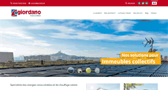 Desktop Screenshot of giordano.fr
